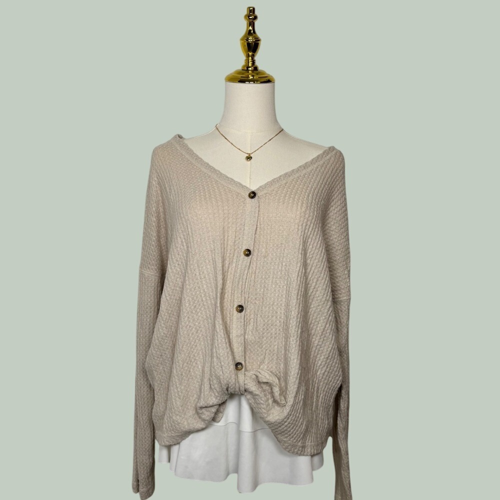 american eagle cream beige cardigan blouse y2k dainty softgirl boho cottagecore